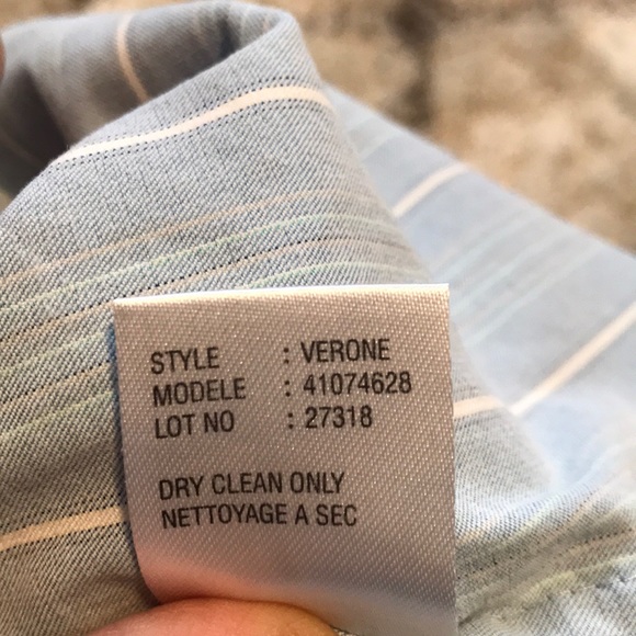 Theory button down shirt dress - Picture 8 of 8